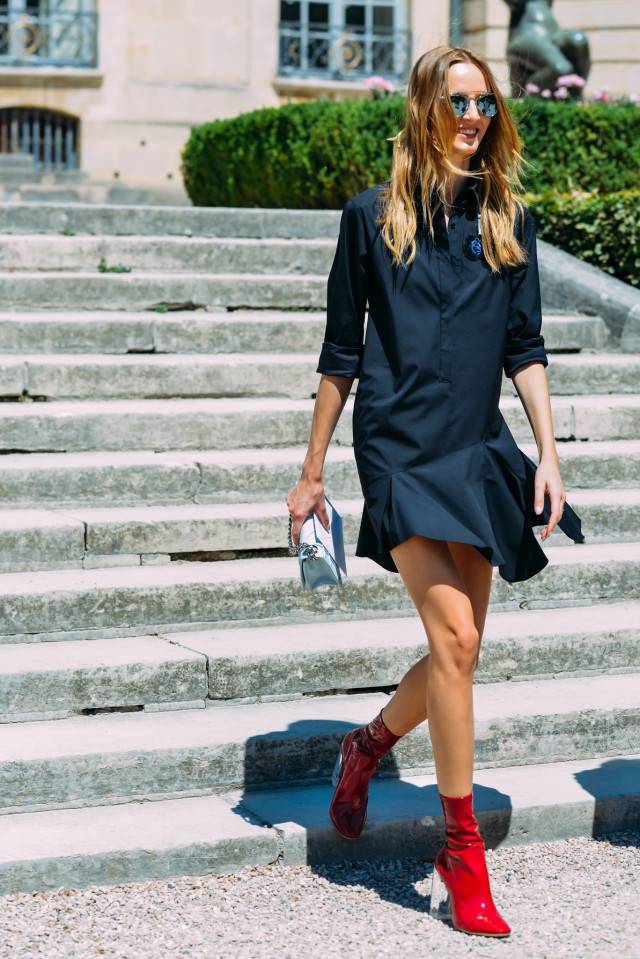 navy-peplum-rufle-hem-shirt-dress-red-booties-mod-booties-red-white-and-blue-fashion-couture-street-style-via-style-com_-jpg-640x959