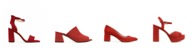 zapatos rojos de fiesta de mujer de tacon de krack 