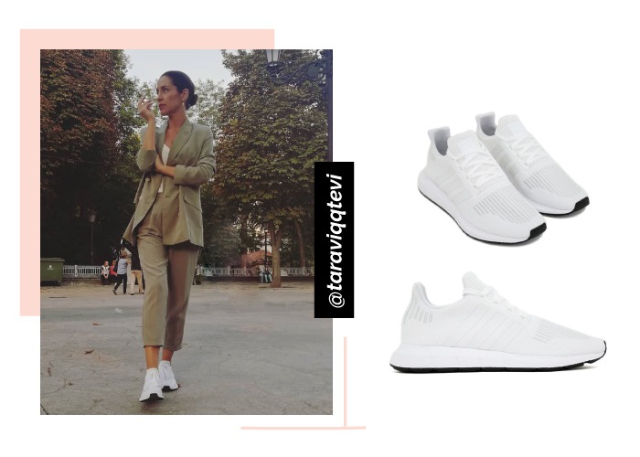 social looks outfits instagram taraviqqtevi con adidas swift run blancas