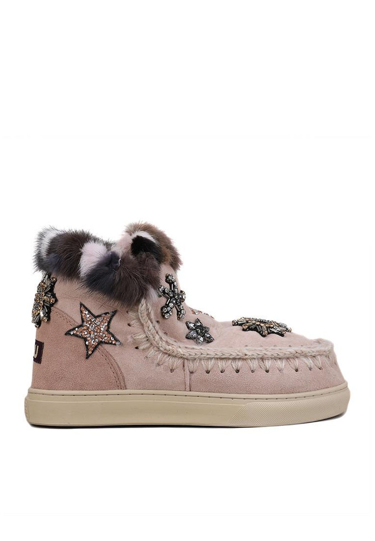 SNEAKER STAR PATCHES&MINK FUR6